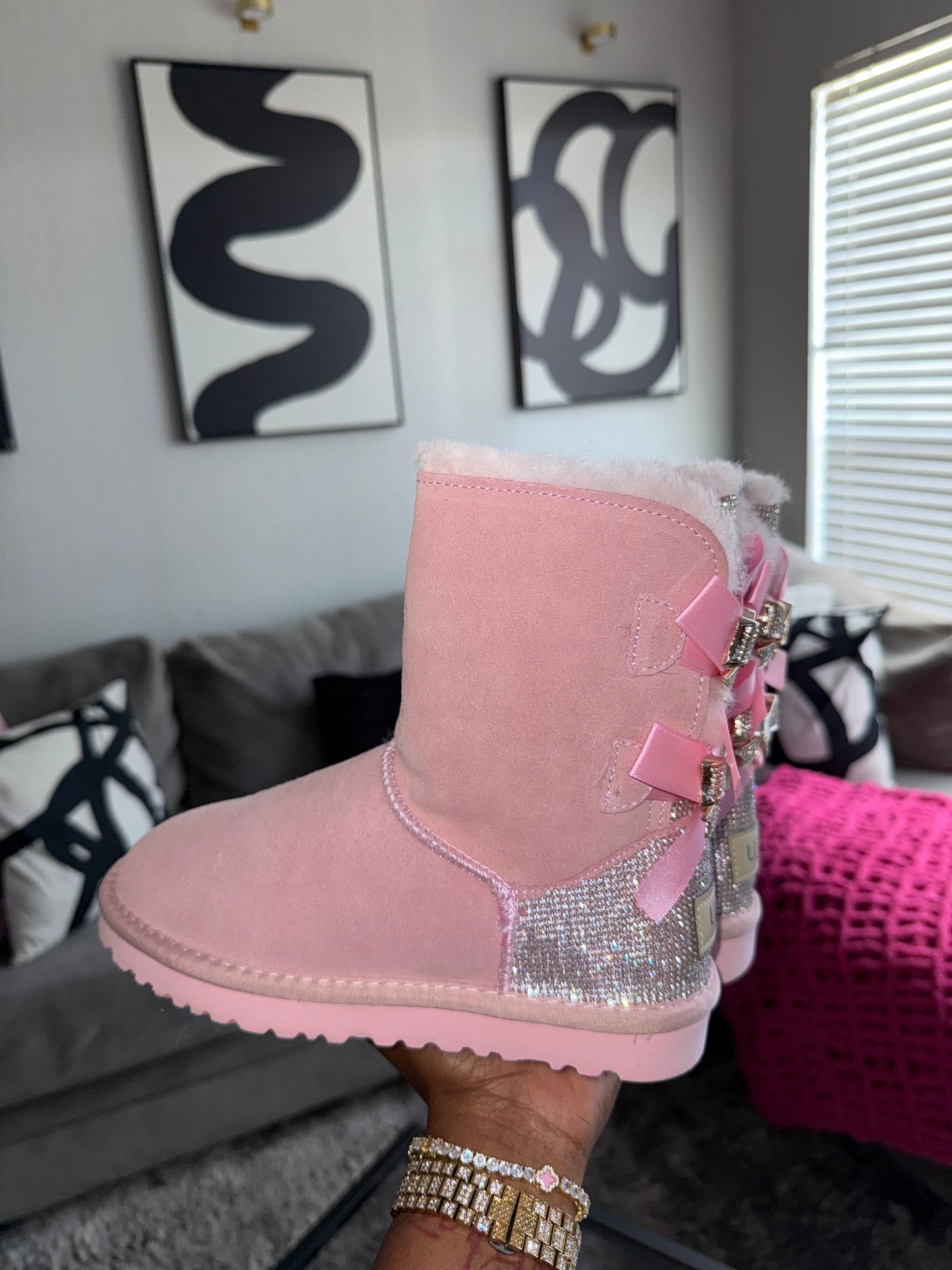 KIDS Custom Rhinestone Boots - Multiple Colors